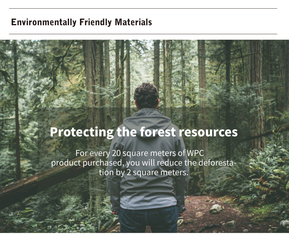 Eco trends – composite wood material